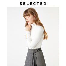 Load image into Gallery viewer, SELECTED Women Modal Turtleneck Stretch Knitted Elastic Sweater SIG|419402501
