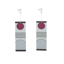 Load image into Gallery viewer, Linmouge 2020 New Anime Acrylic Drop Earring Destruction Blade Acrylic Zaomen Tanjiro earings For Women Men Cosplay Jewelry EF89

