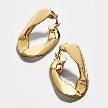 Load image into Gallery viewer, Punk Rock Gold Color Clip Earrings No Piercing Trendy Link Chain Earcuffs Statement Cartilage Earrings for Women Party Jewelry
