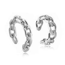 Load image into Gallery viewer, Punk Rock Gold Color Clip Earrings No Piercing Trendy Link Chain Earcuffs Statement Cartilage Earrings for Women Party Jewelry

