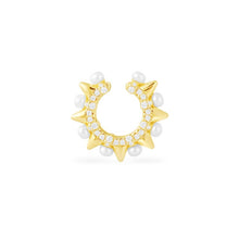 Load image into Gallery viewer, Punk Rock Gold Color Clip Earrings No Piercing Trendy Link Chain Earcuffs Statement Cartilage Earrings for Women Party Jewelry
