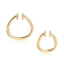 Load image into Gallery viewer, Punk Rock Gold Color Clip Earrings No Piercing Trendy Link Chain Earcuffs Statement Cartilage Earrings for Women Party Jewelry

