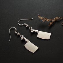 Load image into Gallery viewer, Punk Cheap Sliver Handcuffs Blade Gun Drop Earrings Creativity Jewelry Accessories Women Simple Fashion Cool Wholesale Pistols
