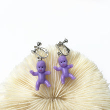 Load image into Gallery viewer, 2020 Funny Baby Doll Shape Colorful Dangle Earrings For Women Girl Creative Harajuku Cool Drop Earrings Party Statement Jewelry
