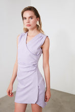 Load image into Gallery viewer, Trendyol Double Breasted Collar Dress TWOSS20EL0629
