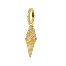 Load image into Gallery viewer, 1 pcs INS New rainbow zircon earrings for women dropping Hoop earrings crystal butterfly heart shell Bohemia jewelry gifts
