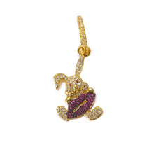 Load image into Gallery viewer, 1 pcs INS New rainbow zircon earrings for women dropping Hoop earrings crystal butterfly heart shell Bohemia jewelry gifts
