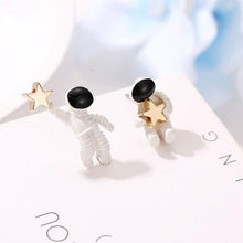 Load image into Gallery viewer, Korean Rhinestone Earrings Jewelry Crown Geometric Round Stud Earrings For Women Simple Bar Flower Earing Ear Climber Girls
