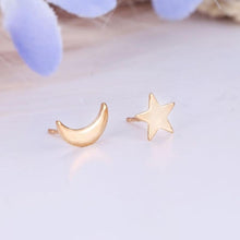 Load image into Gallery viewer, Korean Rhinestone Earrings Jewelry Crown Geometric Round Stud Earrings For Women Simple Bar Flower Earing Ear Climber Girls
