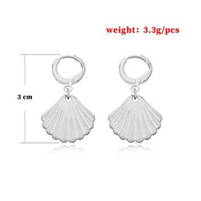 Load image into Gallery viewer, Fashion Classic Geometric Women Dangle Star Earrings Asymmetric Earrings Of Moon Female Korean Jewelry Women's earrings
