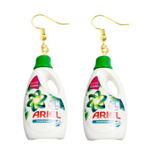 Load image into Gallery viewer, Women Earring Made Cute Girls Eardrop Funny Gift Sweet Handmade Cartoons Mini Fruit Drink Ham Sausage Toothpaste Shampoo
