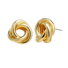 Load image into Gallery viewer, 17KM Punk Minimalist Chain Copper Hoop Earring for Women Elegant Circle Pearl Earrings Simple Round Brincos Jewelry Pendientes
