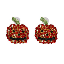 Load image into Gallery viewer, Miwens Bauble Bar Newest Crystal Palms Dangle Earrings For Women Watermelon Filet Statement Earrings Evil Eye Maxi Ear Jewelry
