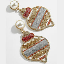 Load image into Gallery viewer, Miwens Bauble Bar Newest Crystal Palms Dangle Earrings For Women Watermelon Filet Statement Earrings Evil Eye Maxi Ear Jewelry
