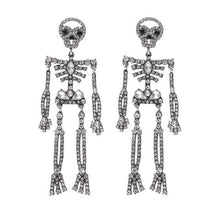 Load image into Gallery viewer, Miwens Bauble Bar Newest Crystal Palms Dangle Earrings For Women Watermelon Filet Statement Earrings Evil Eye Maxi Ear Jewelry
