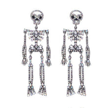 Load image into Gallery viewer, Miwens Bauble Bar Newest Crystal Palms Dangle Earrings For Women Watermelon Filet Statement Earrings Evil Eye Maxi Ear Jewelry

