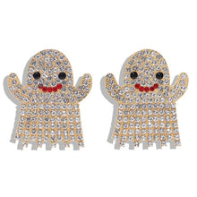 Load image into Gallery viewer, Miwens Bauble Bar Newest Crystal Palms Dangle Earrings For Women Watermelon Filet Statement Earrings Evil Eye Maxi Ear Jewelry

