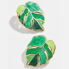Load image into Gallery viewer, Miwens Bauble Bar Newest Crystal Palms Dangle Earrings For Women Watermelon Filet Statement Earrings Evil Eye Maxi Ear Jewelry
