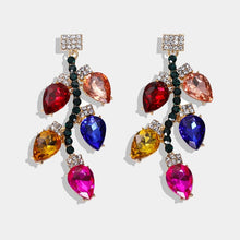 Load image into Gallery viewer, Miwens Bauble Bar Newest Crystal Palms Dangle Earrings For Women Watermelon Filet Statement Earrings Evil Eye Maxi Ear Jewelry
