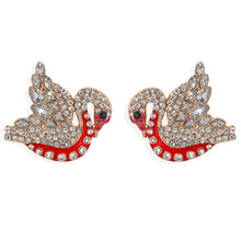 Load image into Gallery viewer, Miwens Bauble Bar Newest Crystal Palms Dangle Earrings For Women Watermelon Filet Statement Earrings Evil Eye Maxi Ear Jewelry
