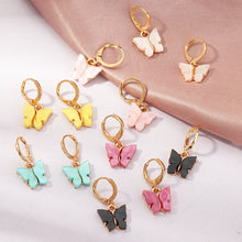 Load image into Gallery viewer, Dropshipping 3 styles Korean Fashion Cute Butterfly Earrings for Women Street Style Drop Earrings Dangle Earrings Jewelry Gifts
