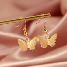 Load image into Gallery viewer, Dropshipping 3 styles Korean Fashion Cute Butterfly Earrings for Women Street Style Drop Earrings Dangle Earrings Jewelry Gifts
