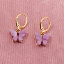 Load image into Gallery viewer, Dropshipping 3 styles Korean Fashion Cute Butterfly Earrings for Women Street Style Drop Earrings Dangle Earrings Jewelry Gifts
