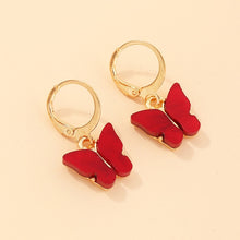 Load image into Gallery viewer, Dropshipping 3 styles Korean Fashion Cute Butterfly Earrings for Women Street Style Drop Earrings Dangle Earrings Jewelry Gifts
