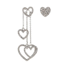 Load image into Gallery viewer, New Asymmetrical Star Moon Earrings Women Fashion Korean Temperament Earring Long Personality Ear Jewelry Exquisite Earrings
