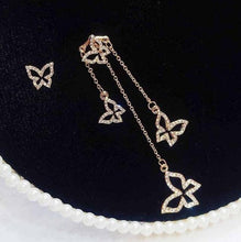 Load image into Gallery viewer, New Asymmetrical Star Moon Earrings Women Fashion Korean Temperament Earring Long Personality Ear Jewelry Exquisite Earrings
