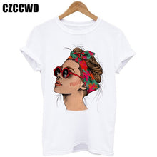 Load image into Gallery viewer, Casual T-Shirt Tops Harajuku Streetwear Short Sleeve O-Neck Tees Tshirt
