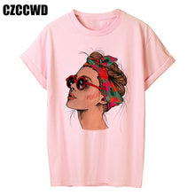 Load image into Gallery viewer, Casual T-Shirt Tops Harajuku Streetwear Short Sleeve O-Neck Tees Tshirt
