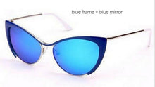 Load image into Gallery viewer, Metal Super Cute Cat Eye Sunglasses

