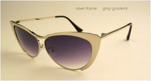 Load image into Gallery viewer, Metal Super Cute Cat Eye Sunglasses
