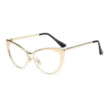 Load image into Gallery viewer, Metal Super Cute Cat Eye Sunglasses

