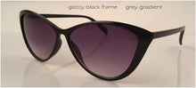 Load image into Gallery viewer, Classic oval Cat eye sunglasses
